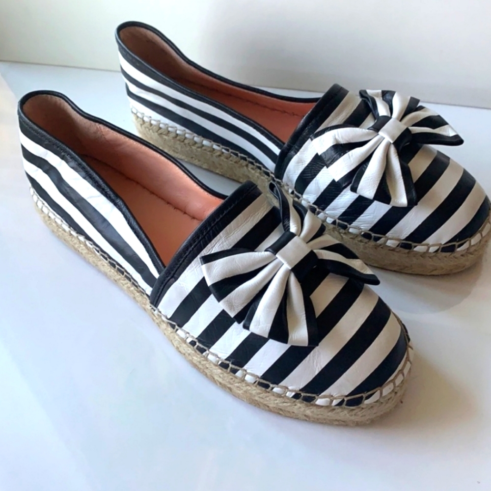 Kate Spade Linds Bow Espadrille Sz9